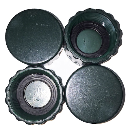 Rugg Rugg 3/4 in. Plastic Threaded Female Hose End Caps W3D-4-PDQ